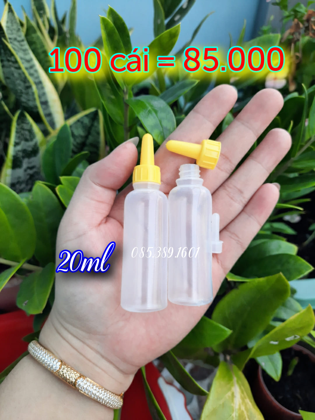 CHAI NHỰA MỀM 20ML