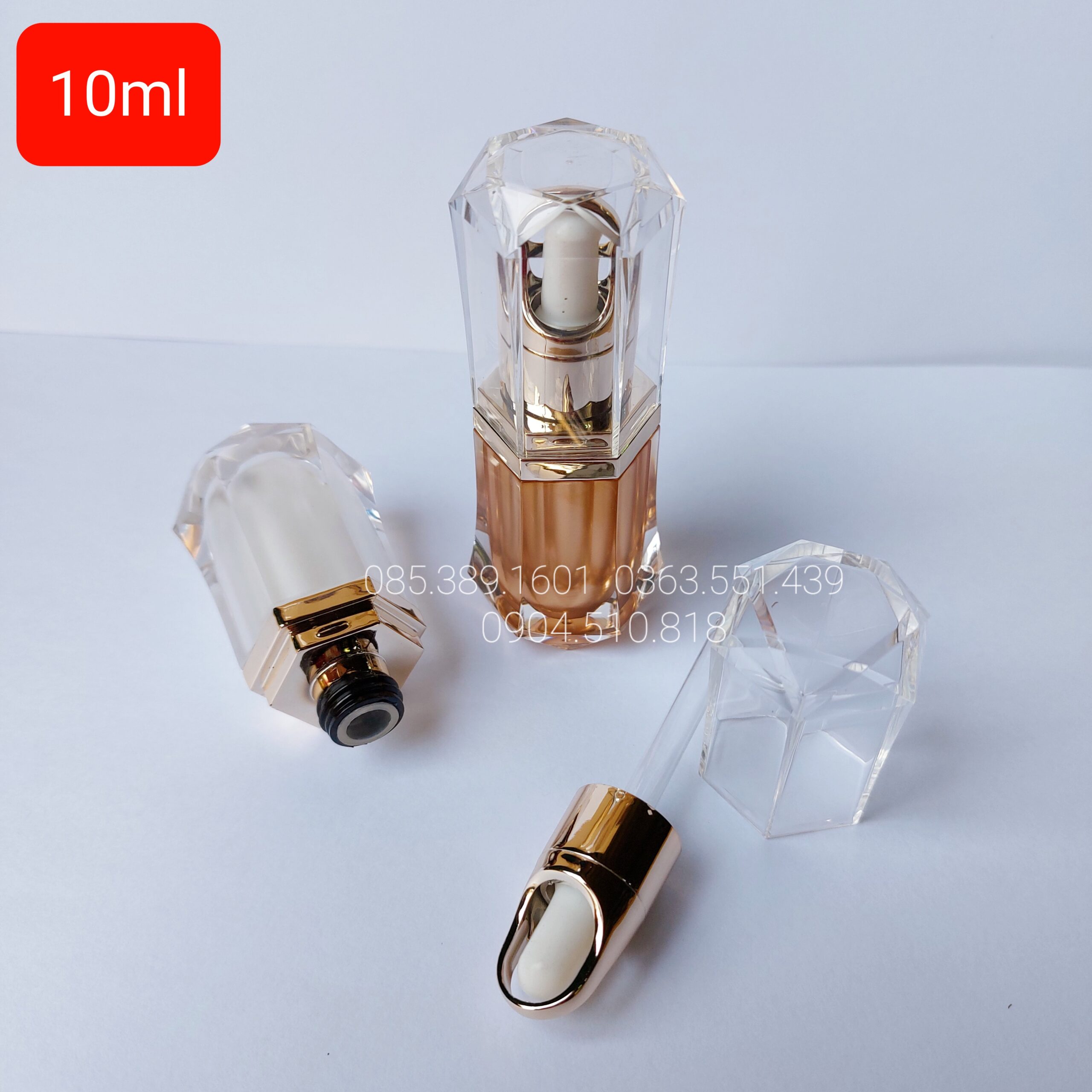 CHAI SERUM LỤC GIÁC 10ML CAO CẤP