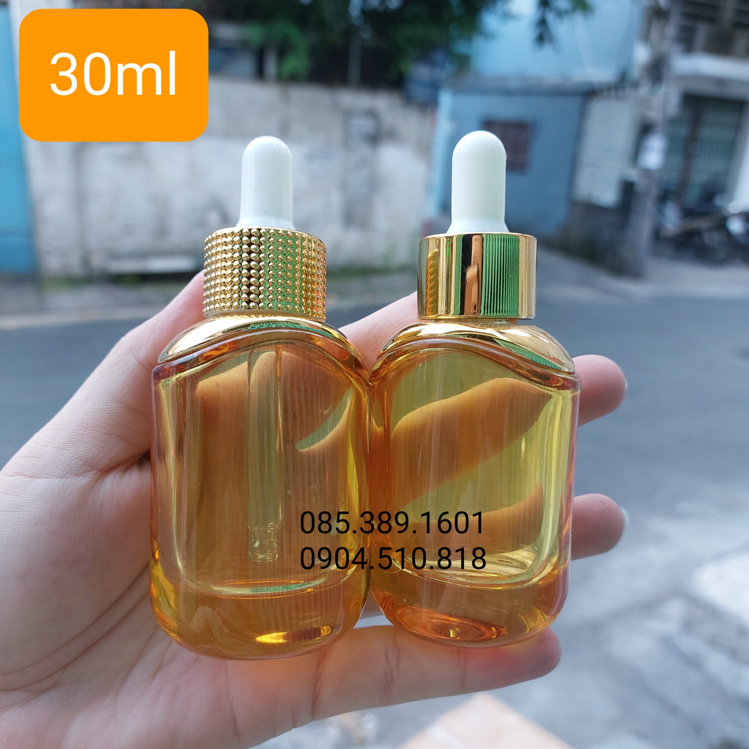 CHAI SERUM OVAL VÀNG 30ML