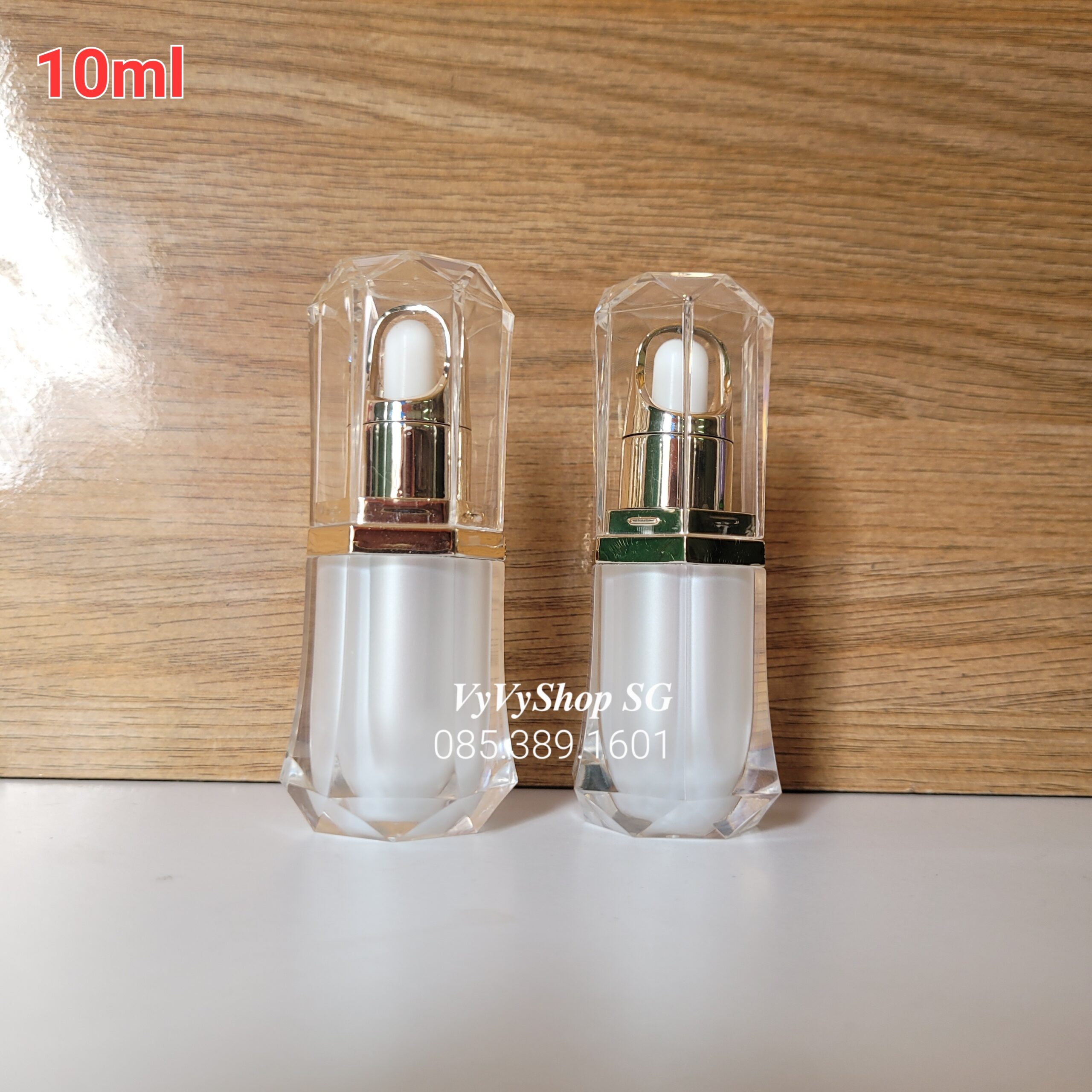 CHAI SERUM LỤC GIÁC TRẮNG 10ML CAO CẤP