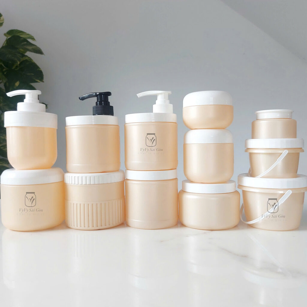 Bộ hủ HC màu nude