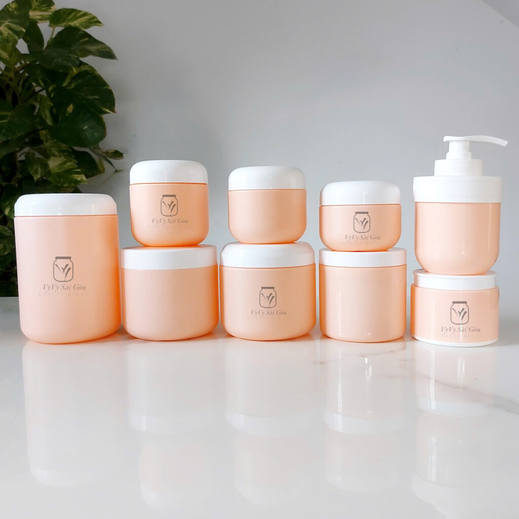 Bộ hủ HC màu cam sữa