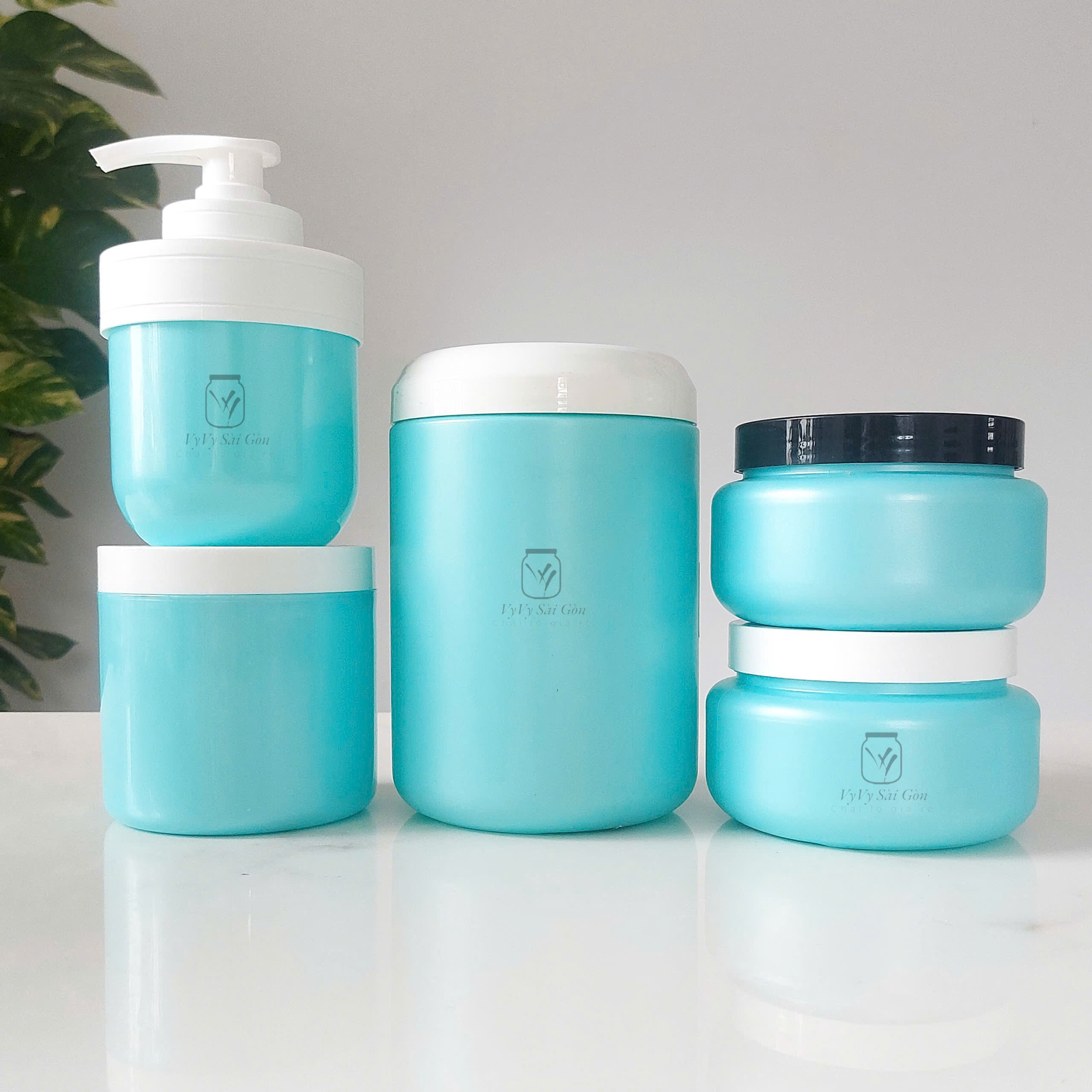 Bộ hủ HC màu Xanh ngọc